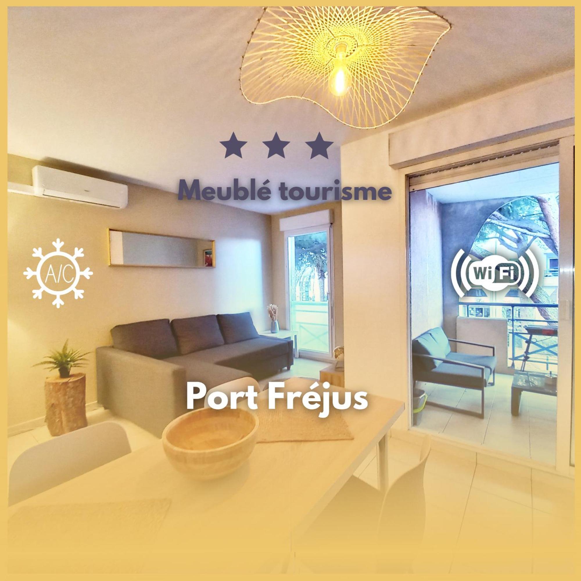 Port Frejus - Tout A Pied - Wifi - Clim Extérieur photo